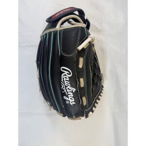 Rawlings WFP115MT 11.5 Inch Baseball Glove Black Leather Palm Basket Web